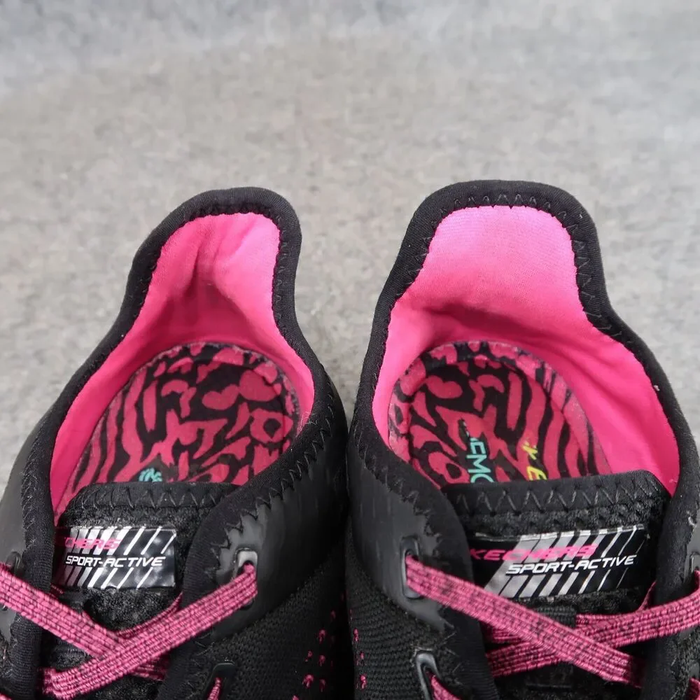 Skechers Shoes Womens 7.5 Athletic Trainers Sport Microburst Supersonic Pink Low